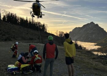 Zwei Einsätze für die Bergrettung Gmunden am Samstagabend