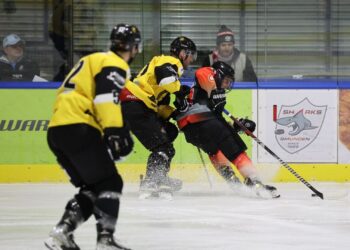 Knappe Niederlage der Cam4Dent Sharks Gmunden gegen WEV Wien mit 3:4 im Penaltyschießen!