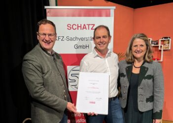 Dank und Anerkennung für Alfred Schatz