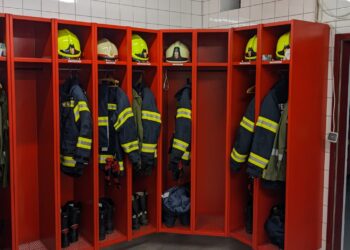 FF Neukirchen an der Vöckla baut Spindräume für die Einsatzmannschaft