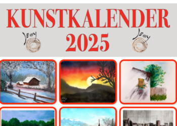 Seit zwei Jahrzehnten bringt der Hobbykünstler Emy seinen Kunstkalender heraus