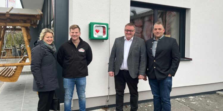 Der neue Defibrillator kann Leben retten!