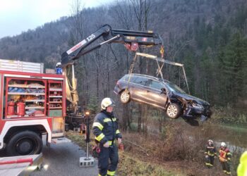Verkehrsunfall in Bad Ischl endet glimpflich