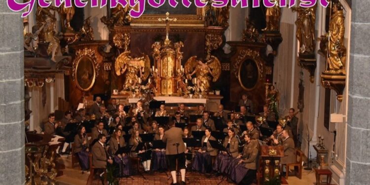 Einladung zur Gedenkmesse des Musikvereins Altmünster