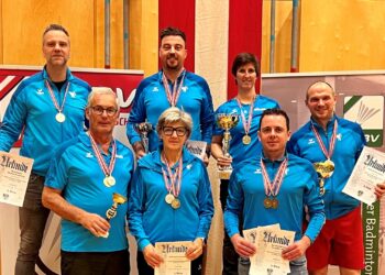 4 x Gold und gesamt 14 Medaillen an UBC Oldies