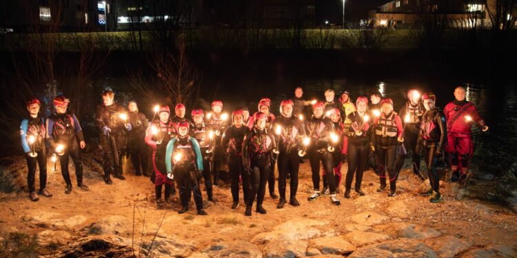 Fackelschwimmen der ÖWR Ebensee