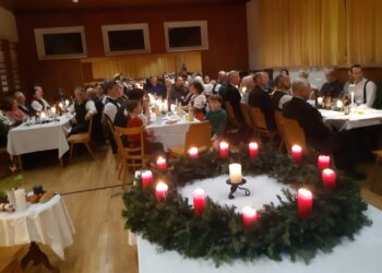 Festliche Julfeier des Turnverein Gmunden 1861