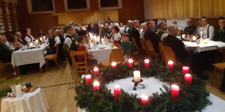 Festliche Julfeier des Turnverein Gmunden 1861