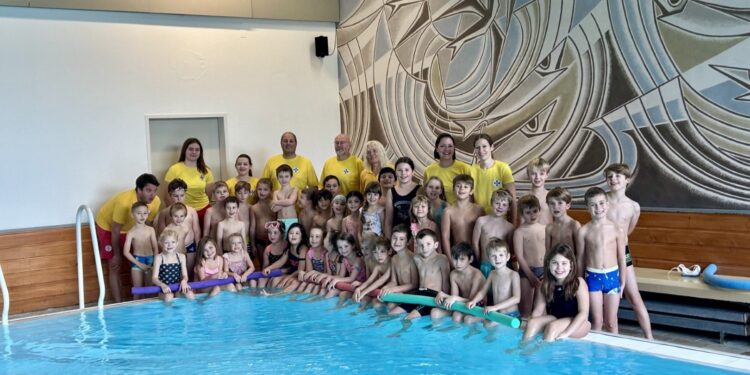 Kinderschwimmkurs erfolgreich abgeschlossen