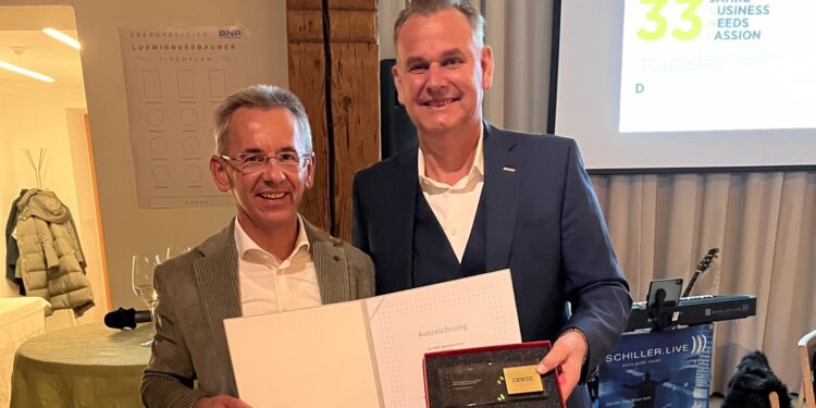 Hohe Auszeichnung für Ludwig Nussbaumer