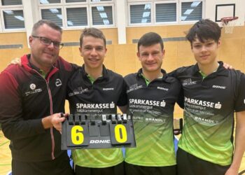 2. Tischtennis-Bundesliga – drei punktegleiche Teams in Front – SPG muki Ebensee auf Siegeszug