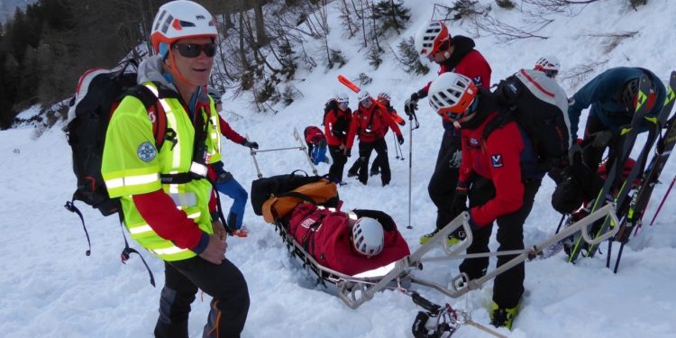 Winterübung Lawine 2025