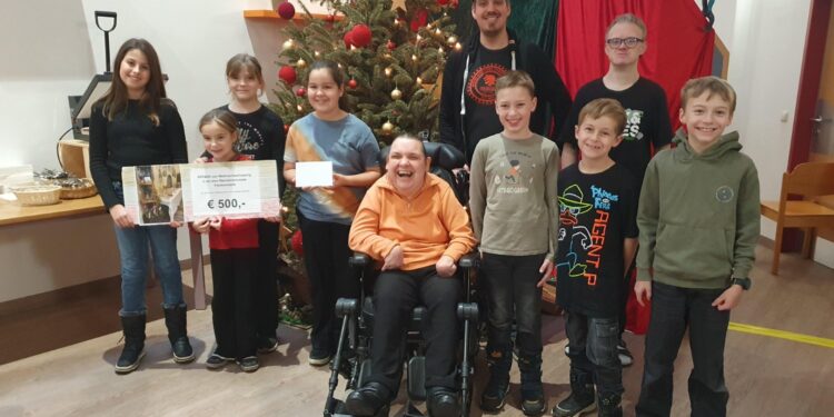 Kinder engagierten sich für Lebenshilfe-Werkstätte Vöcklamarkt