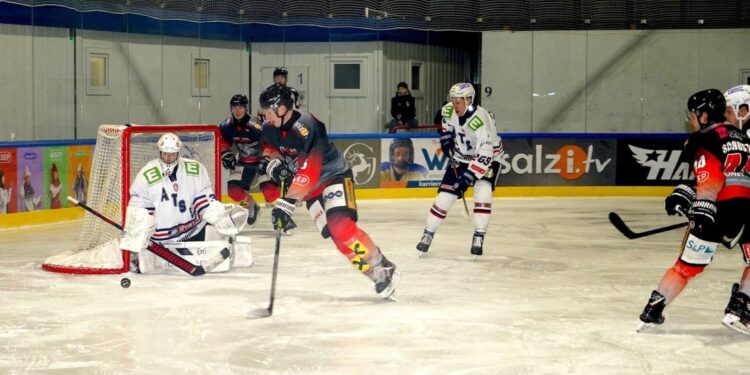 Eindeutiger Heimsieg der Gmundner SHARKS gegen ATSE GRAZ mit 6:1!
