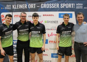 Ebenseer klettern an Tabellenspitze – Klare Heimerfolge im Tischtennis