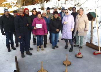 Eisstockpartie der Bad Ischler Funkamateure!