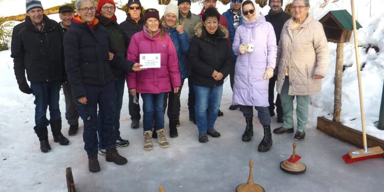 Eisstockpartie der Bad Ischler Funkamateure!