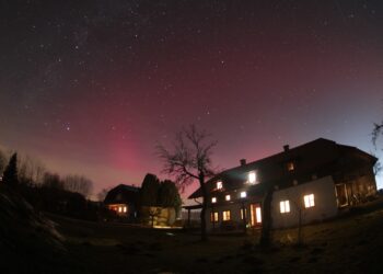 Jahresbeginn auch mit einem kosmischen Feuerwerk