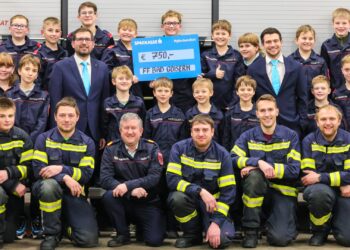 Unterstützung für Feuerwehr-Jugendgruppe