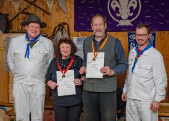 Christa und Georg Stögner: 81 Jahre für die Pfadfinder Bad Ischl