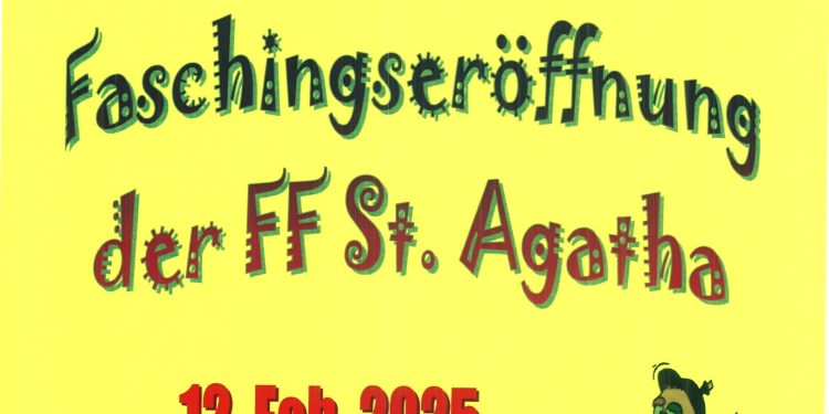 Faschingseröffnung der FF St. Agatha