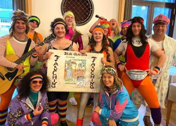 Fasching in Obertraun: Obertrauner Keppelweiba wieder ON TOUR!