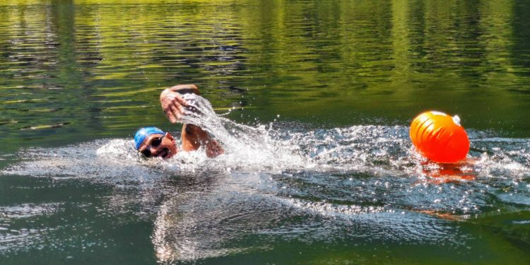 Hallstättersee Eisschwimmen und Schwimmmarathon