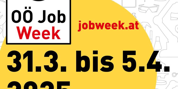 OÖ Job Week von 31. März bis 5. April 2025