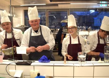 Jung&fein –Tourismusschüler*innen luden zum Galamenü