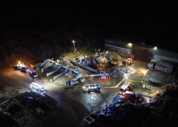 Brand bei Abfallverwertungsunternehmen in Attnang-Puchheim