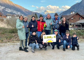 Faschingsgaudi mit Herz: 2.608 Euro für die OÖ. Kinder-Krebs-Hilfe gespendet