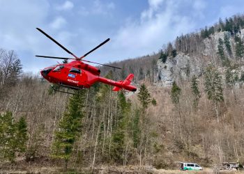 Kletterunfall im Klettergarten Rindbach und Drohnensuche am Erlakogel