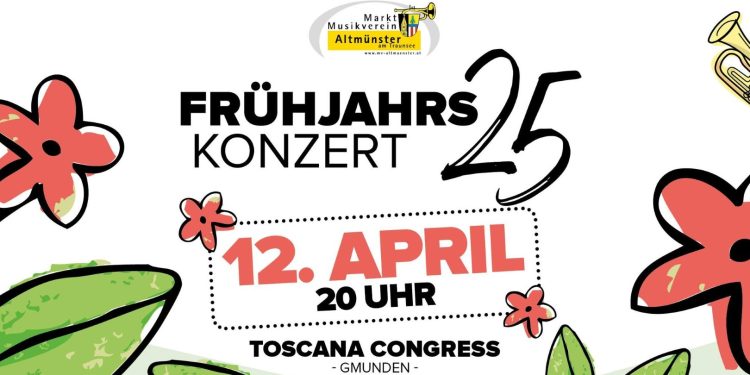 Einladung zum Frühjahrskonzert des Marktmusikvereins Altmünster