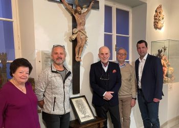 Kruzifix landete nach 200 Jahren Irrfahrt im Kammerhof Museum