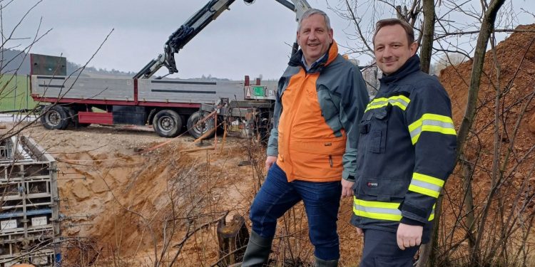 Neue Löschwasserbehälter werden errichtet