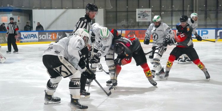 Sharks siegen im ersten Finalspiel mit 5:0 gegen SC Hohenems