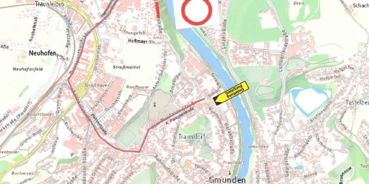 Sanierungsarbeiten – halbseitige Sperre der Ohlsdorfer Straße