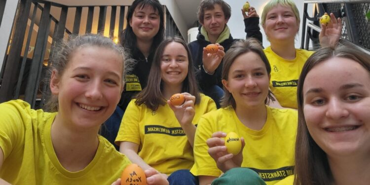 Oster-Aktion von Amnesty Youth