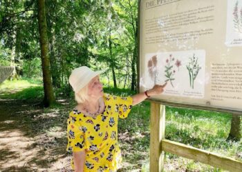 Kräuterwanderung „Wildkräuter und Arzneipflanzen entdecken bei einer Wanderung rund ums Gmöser Moor”