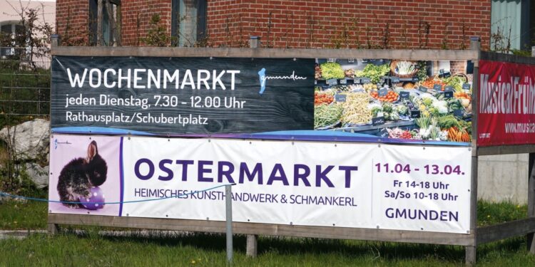 Tage wie im Bilderbuch: Oster- und Raritätenmarkt in Gmunden