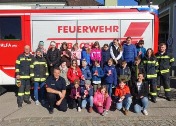 Übung Volksschule und Besuch Kindergarten Atzbach