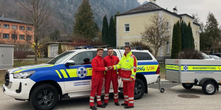 Neues Einsatzfahrzeug für die ÖWR Ebensee