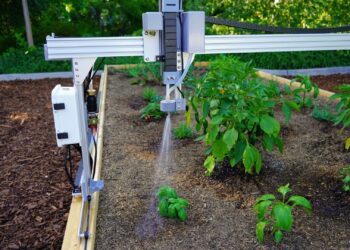 Bodenkultur im Duett: Otelo & Campus Ort bauen FarmBot und köhlern einen Wunder-Dünger