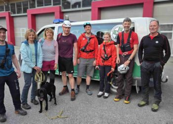 Tierische Rettung am Feuerkogel: Hund „Vito“ gerettet