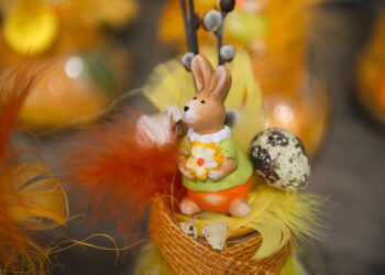 Der Rathausplatz steht drei Tage im Zeichen des Ostermarktes