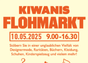 Karitativer Flohmarkt am 10.8.2025 im OKH Vöcklabruck – Kiwanis-Club Attnang-Phönix
