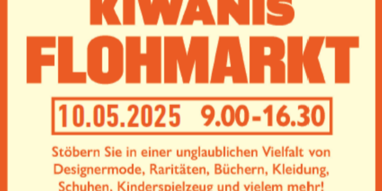Karitativer Flohmarkt am 10.8.2025 im OKH Vöcklabruck – Kiwanis-Club Attnang-Phönix