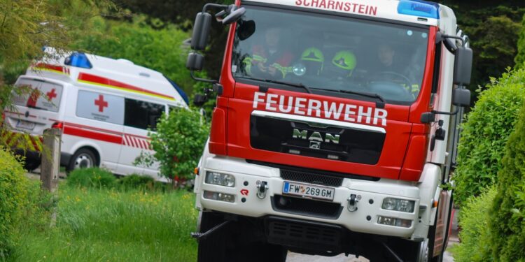 Brand einer Pelletsheizung in Scharnstein