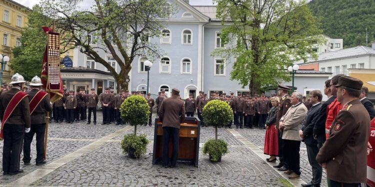 Florianifeierlichkeiten der Ischler Feuerwehren und Feuerwachen