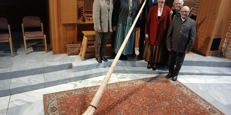 Alphornklänge beim Mundartgottesdienst